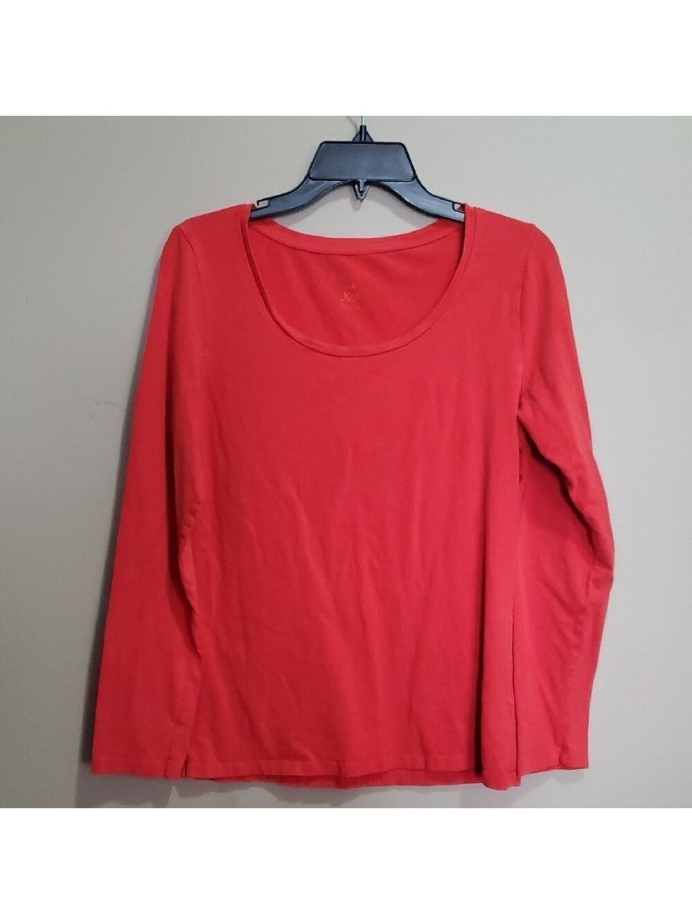 Joe Fresh Women's Red Long Sleeve Top Size Large